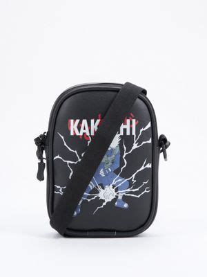 Buy Bewakoof Official Naruto Merchandise Unisex Black Chidori Mini ...