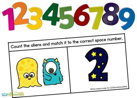 Alien Counting Worksheet 的图像结果