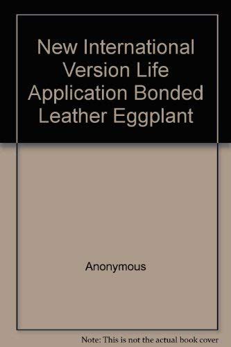 Buy New International Version Life Application Bonded Leather Eggplant ...