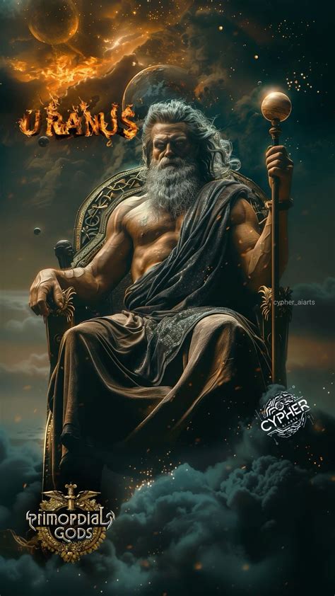 Uranus the sky primordial gods and goddesses greek mythology – Artofit