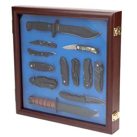 DECOMIL – Pocket Knife Display Case , Glass Collectible Display , Knife ...