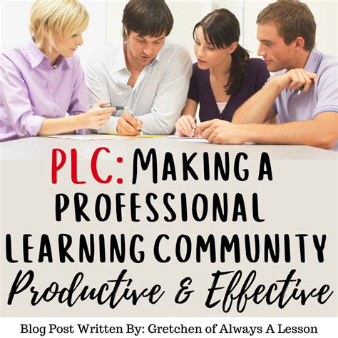 PLC: Making A Professional Learning Community Productive & Effective ...