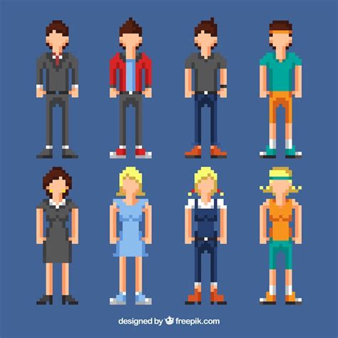 Pixel character png Images - Free Download on Freepik