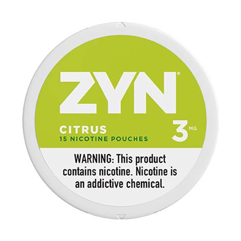ZYN Nicotine Pouches – Citrus 3mg – KLOWDZ Vapor & Smokeshop