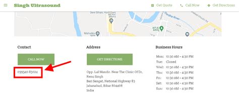 Steps to book lab visit appointment from Singh Ultrasound