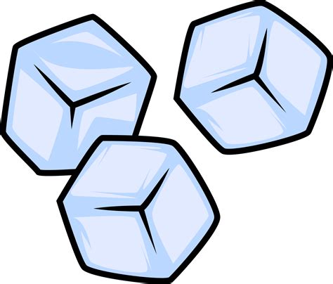 Frozen Ice Cube Drawing