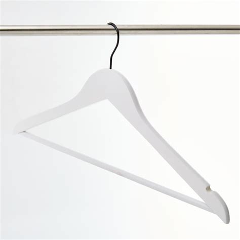 Buy Pacific Winston Set of 8 Wooden Clothes Hangers from Home Centre at ...