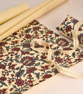 Iteeha Block Printed Chintz Gift Wraps Handmade Paper Gift Wrapper ...