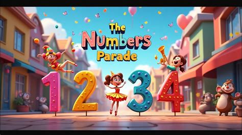 Parade of Numbers Song 的图像结果