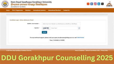 DDU Gorakhpur Counselling 2025 Starts @ddugu.ac.in, Check Direct Link ...