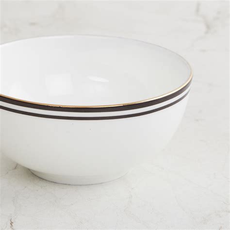 Buy Andrey Bone China Rimmed Katori - 180ml from Home Centre at just ...