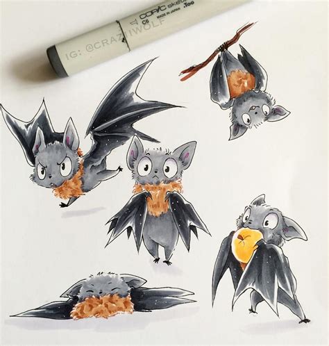 fruit bat illustration
