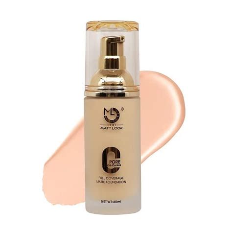 Buy MATT LOOK Zero Pore Oil-Control Full Coverage Matte Foundation ...