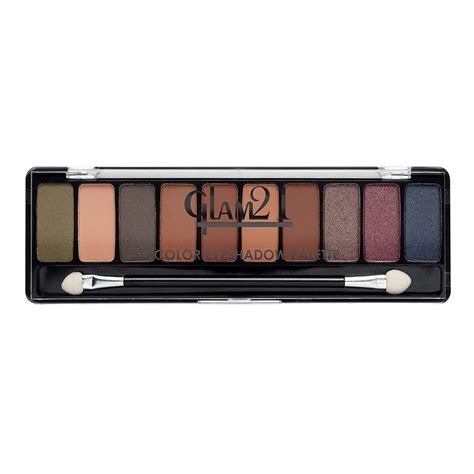 Buy Glam21 Flawless 10 Color Eyeshadow Palette |Long-Lasting | Smudge ...