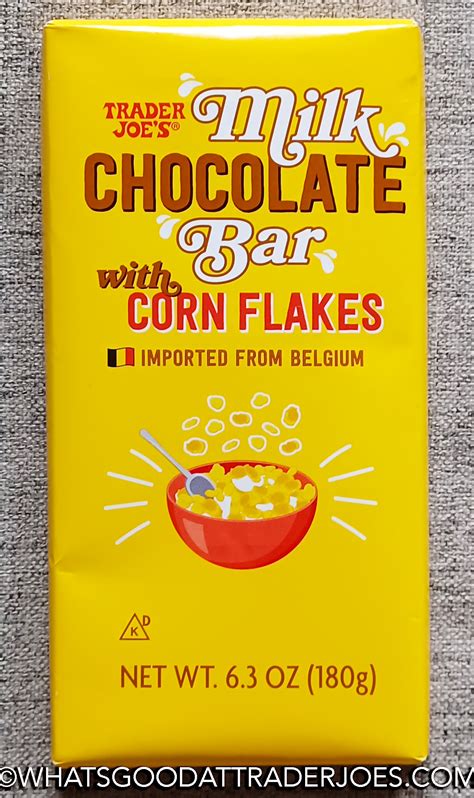 What's Good at Trader Joe's?: Trader Joe's Milk Chocolate Bar with Corn ...