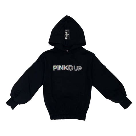 Black Logo Hoodie For Girls – Little Tags Luxury