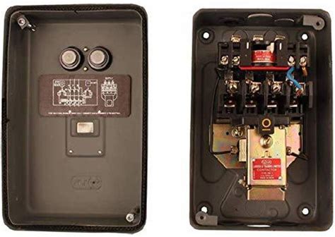 L&T SWITCHGEAR MK1 DOL Starter (13-22 AMP) 3 Phase 7.5 HP (5.5 KW) Ref ...