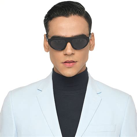 Buy John Jacobs by Lenskart Women UV Protected Grey Lens Black Frame ...