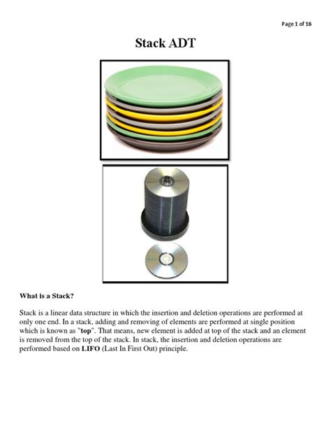 Image result for Stack ADT Java