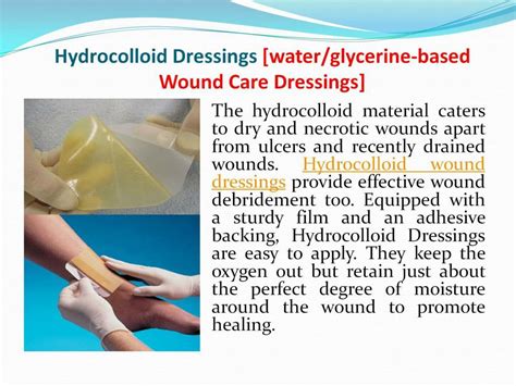 PPT - Get Acquainted with Different Types of Wound Dressings PowerPoint ...