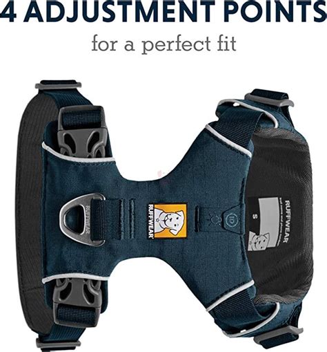 Ruffwear Front Range Dog Padded Harness - Blue Moon