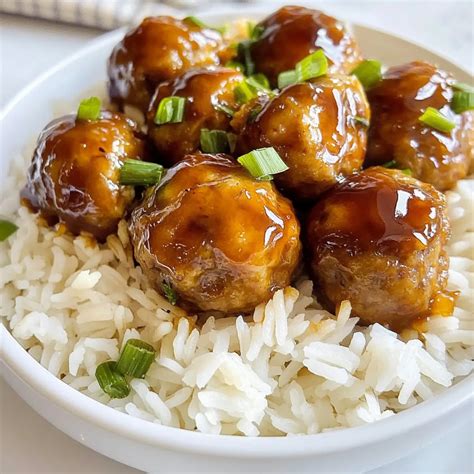 Ultimate Pineapple Teriyaki Chicken Meatballs - Deliciously Easy