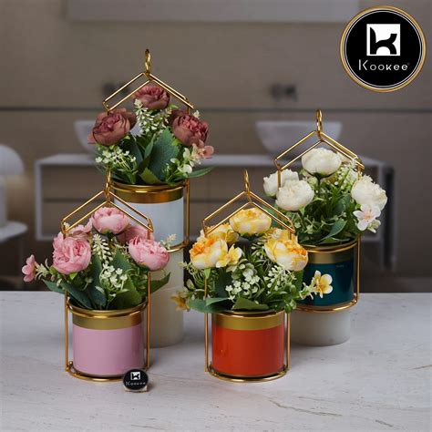 Kookee Artificial Flower Plant for Home, Office, & Event Decor (11460 ...