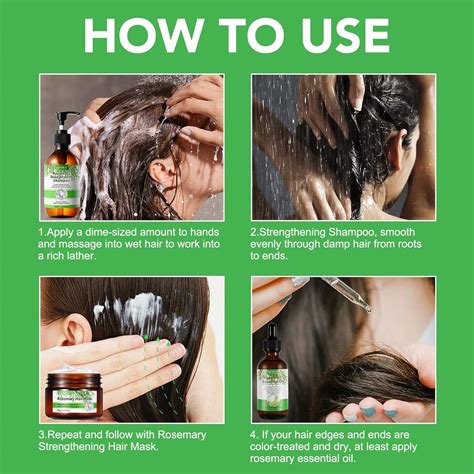 Rosemary Strengthening Shampoo 10.56oz | Natural Ingredients | Scalp ...