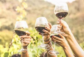 Image result for Red Wine Glasses Toasting