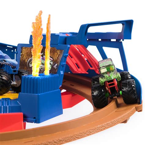 Monster Jam Supercharge Speedway Playset – Toyworld Australia