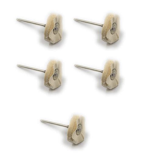 Aone Mounted Muslin Cloth Buff Cream 5pcs for Polishing/Buffing ...