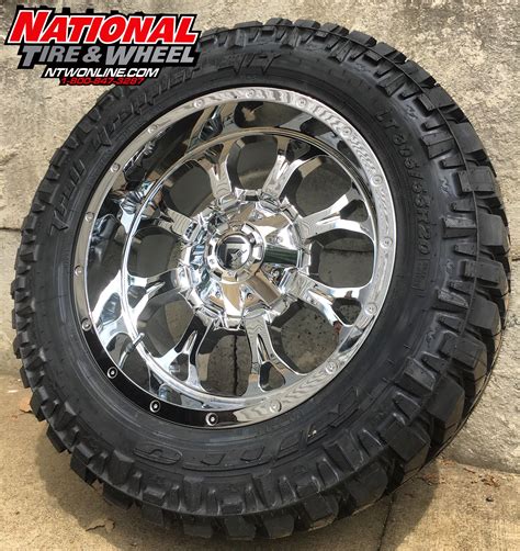 20X10 Fuel Off-Road Krank mounted up to a 305/55R20 Nitto Trail ...