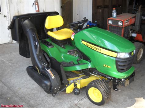 TractorData.com John Deere X320 tractor photos information