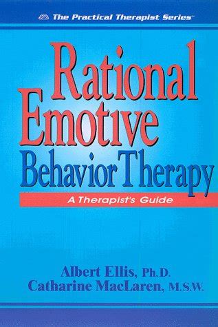 Buy Rational Emotive Behavior Therapy: A Therapist's Guide Book Online ...