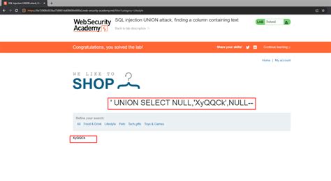 Image result for SQL Union Attack