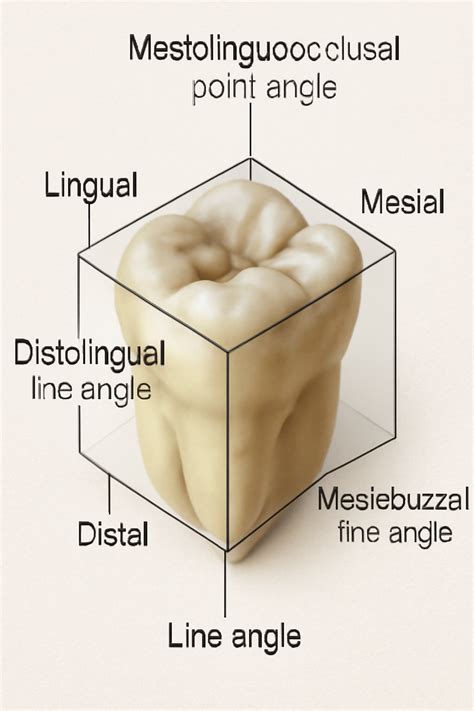 Surfaces of the Teeth | Mesial, Distal, Buccal