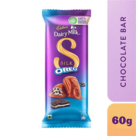 Cadbury Dairy Milk Silk Oreo, 60 G