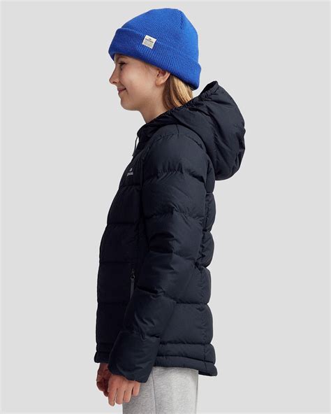 Girls' Epiq Down Jacket - Black – Kathmandu NZ
