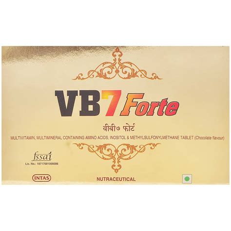 VB7 Forte Capsule 10's Price, Uses, Side Effects, Composition - Apollo ...