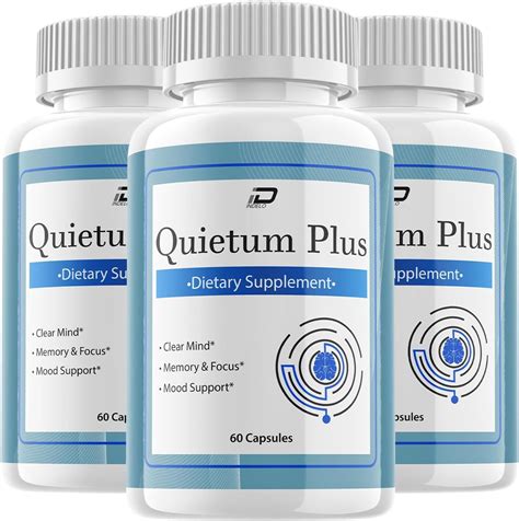 Amazon.com: Quietum Plus Brain Supplement Capsules – All-Natural ...
