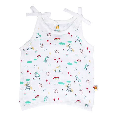 1st Step Muslin Knot Jhabla - Medium (6-9 Months)