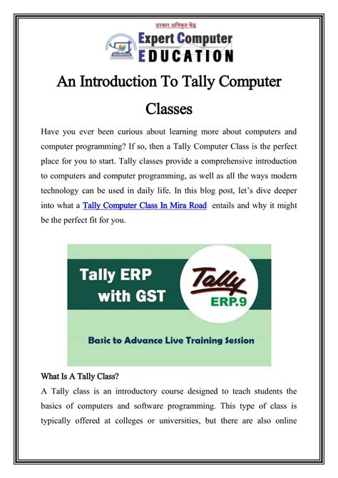 Computer Tally Class 的图像结果