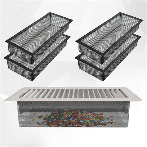 Floor Register Vent Cover Filter Net, 4"x10" Air Vent Screen Mesh ...