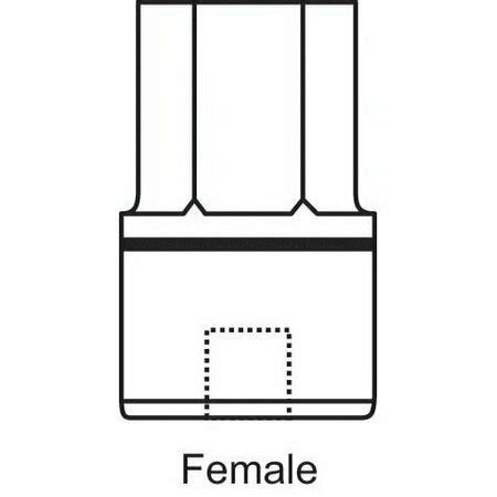 Strybuc Female Crank Handle Adapter 39-105 | Zoro