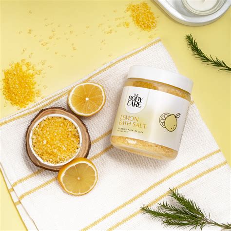 Lemon Bath Salt – The Body Care