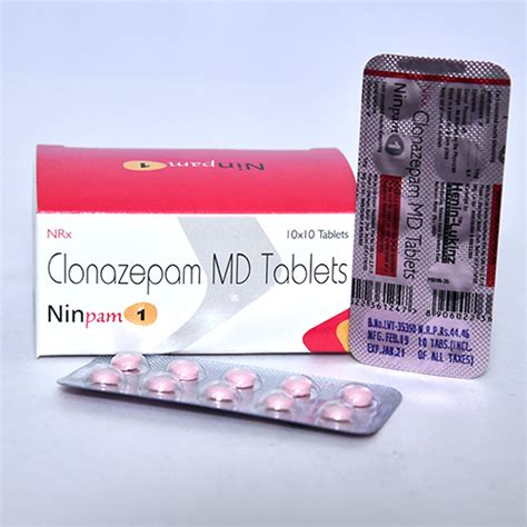 NINPAM-1MG Tablets Lifevision Healthcare