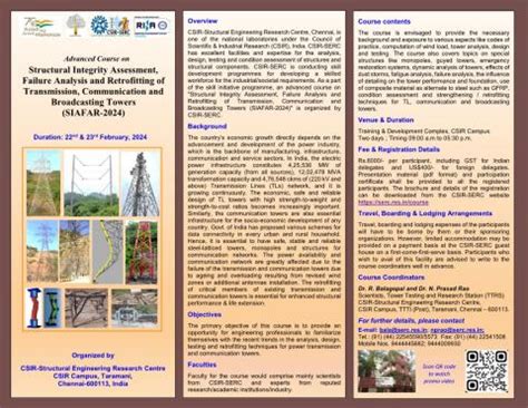 CSIR-Structural Engineering Research Centre Govt. of India