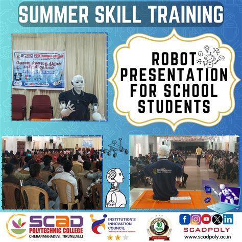 Summer camp -Day 3 | News & Events | SCAD POLYTECHNIC COLLEGE, Tirunelveli