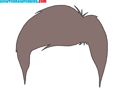 Image result for How to Draw Simple Hair