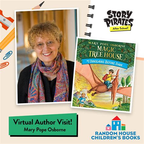 Random House Author Visit: Mary Pope Osborne — Story Pirates